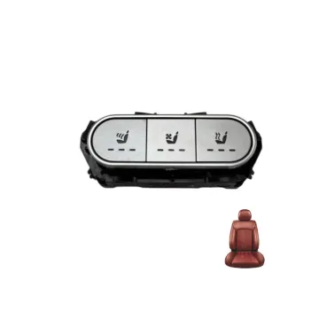 Refitted Seat Heating and Ventilation Adjustment Switch Buttons for Mercedes-Benz