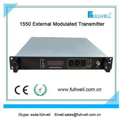 External CATV 1550nm optical transmitter for 160km distribution network