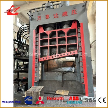 Tesoura de pórtico hidráulico de precisão para processamento de sucata pesada