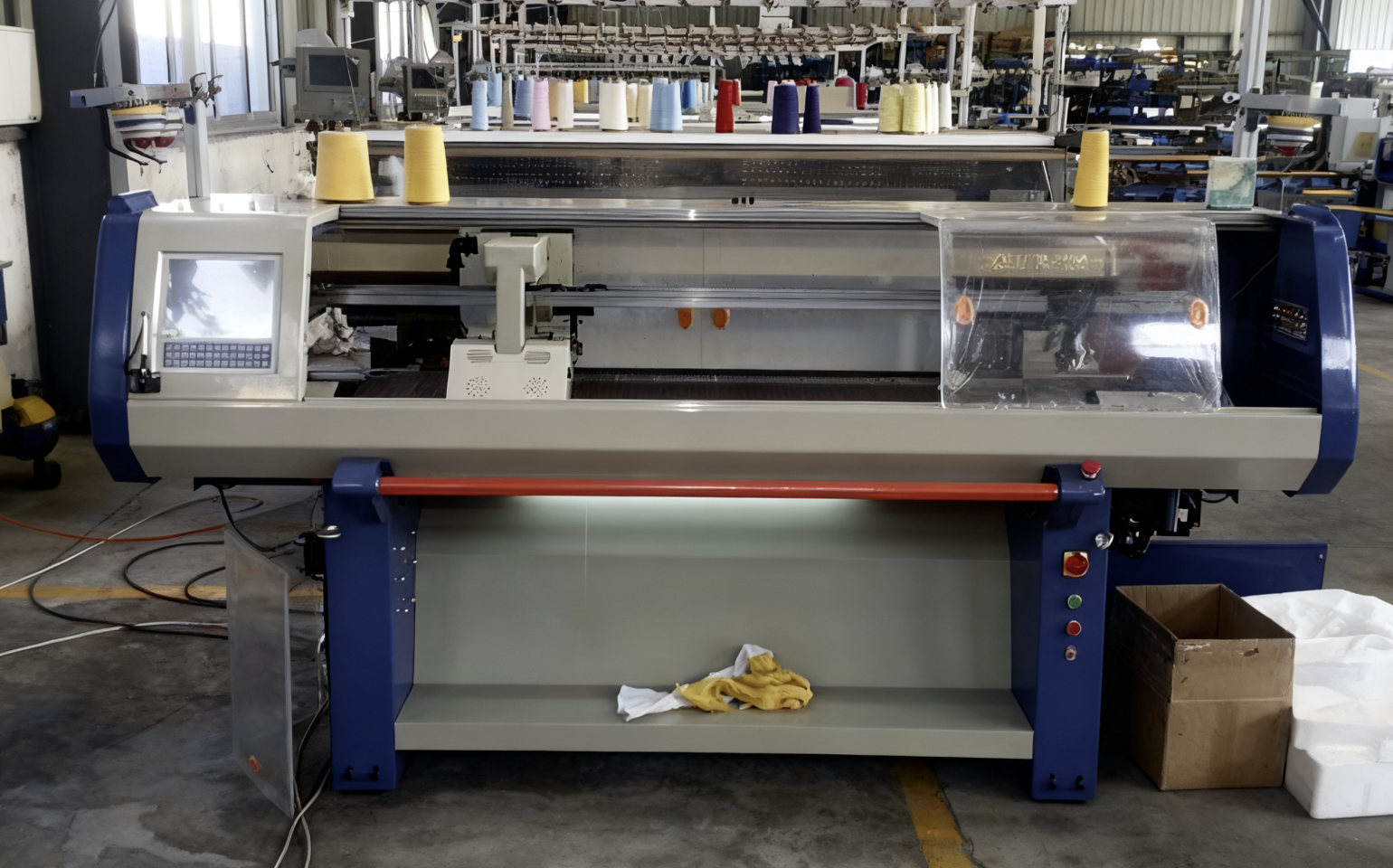 Sweater Flat Knitting Machine Textiels Series