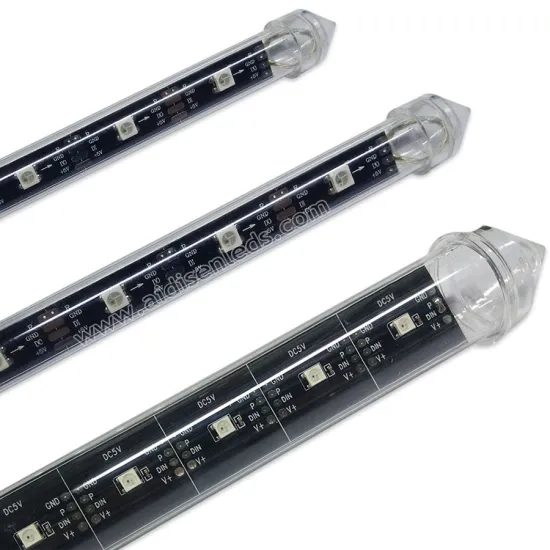 RGB 360 Vertical Addressable Pixel 3D LED Meteor Tube (5050 2903)