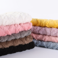 custom polyester jacquard sherpa fabric for blanket