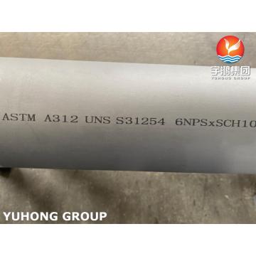 ASTM A312 S31254/254SMO Duplex Stainless Steel Pipe