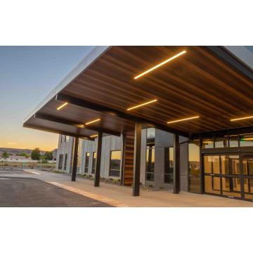 Revêtement en poudre de grain de bois de cadre en aluminium