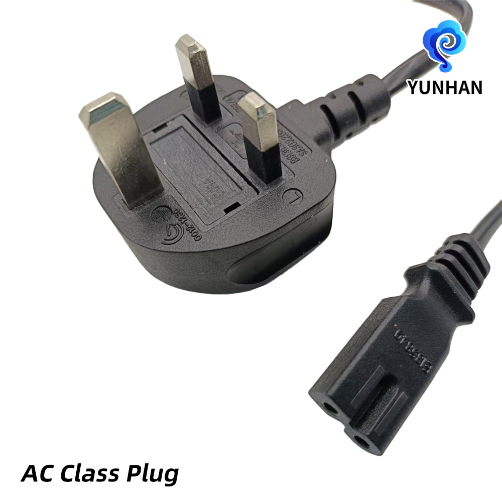 Kabel daya figur delapan Inggris
