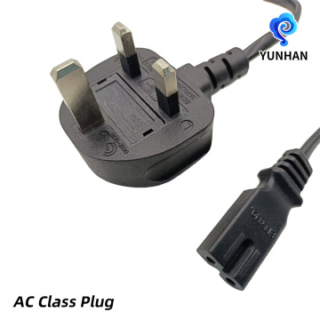 Kabel daya figur delapan Inggris