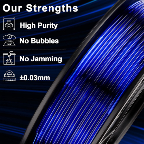 Ultra-Clear PETG Filament 1.75mm 1kg