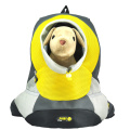 Yellow Small PVC and Mesh Pet Backpack