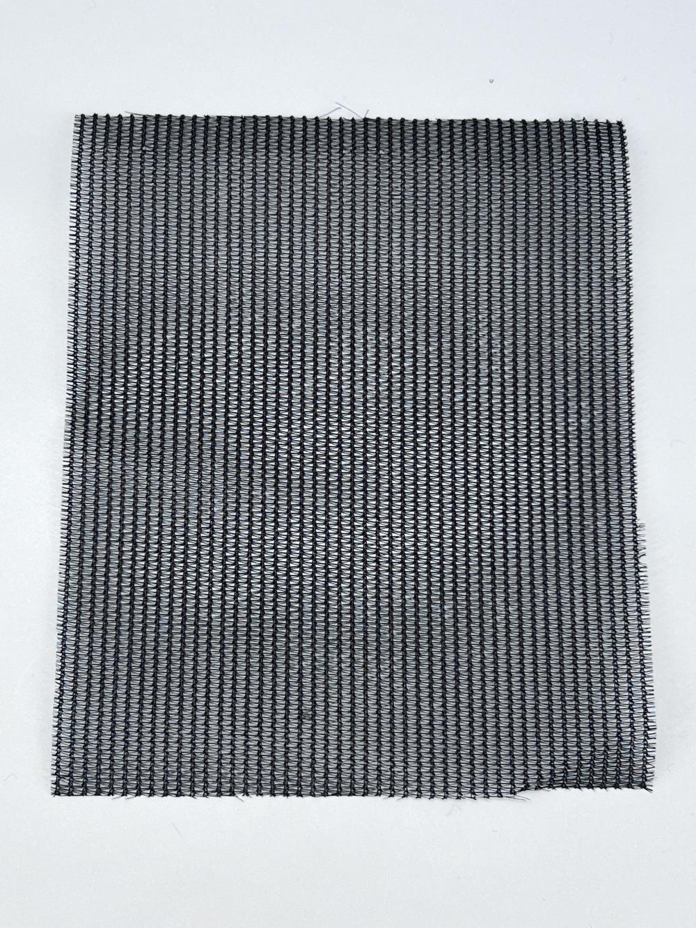 black knitted sunshade net
