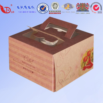 high quality customized paper food cake packing box