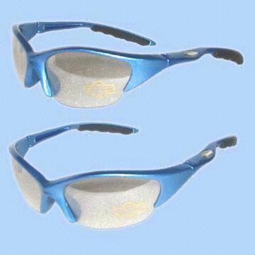 Sports Sunglasses with PC Frames and Interchangeable Lenses