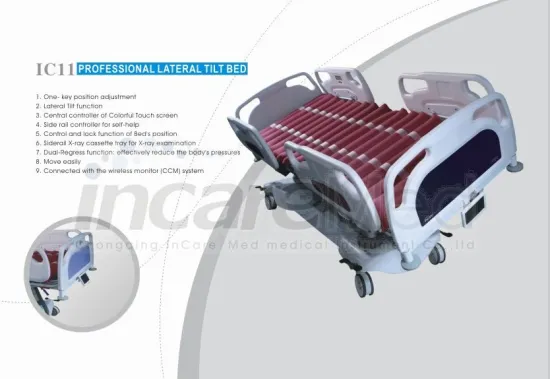 IC11 Professional Lateral Tilt Bed