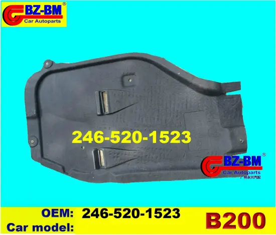 Engine Shield Splash Guard for Benz Radiator Water Tank Guard Lower Cover Side Bodymolding (246 520 1523)