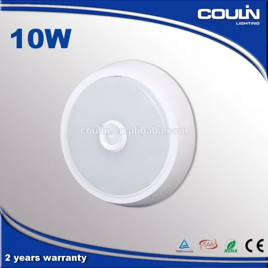 Coulin PIR sensor 10W surface mounted Modern led ceiling light, round shape led ceiling for indoor light
