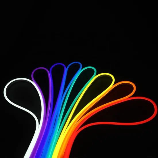 120LED Waterproof Flexible Neon Strip Light - IP67 Color Glue 24V Neon Rope Light