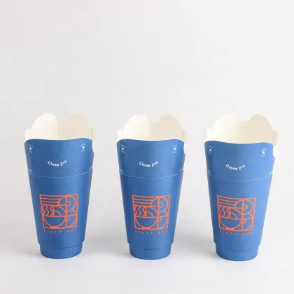 Biodegradable Butterfly Coffee Cups - Eco Friendly Disposable Paper Cups