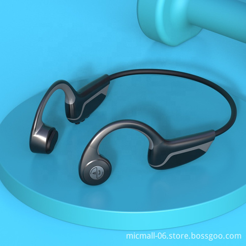 Wireless Bone Conduction Headphones with Built-in Fashionable Design and Advanced Hearing Aid Technology
