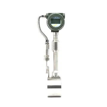 High precision vortex street flowmeter