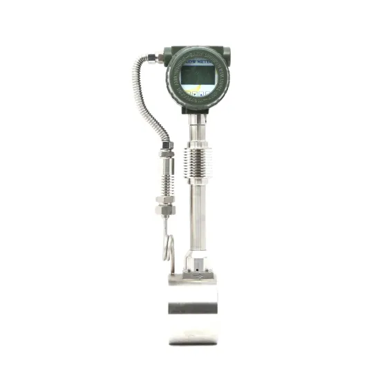 High precision vortex street flowmeter