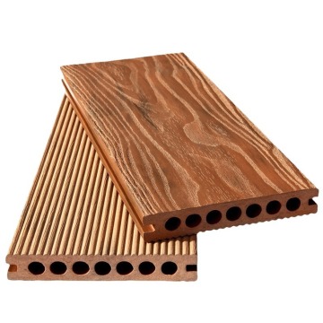 Anti-Rotten WPC Decking with Wooden Grain and Deep Embossing