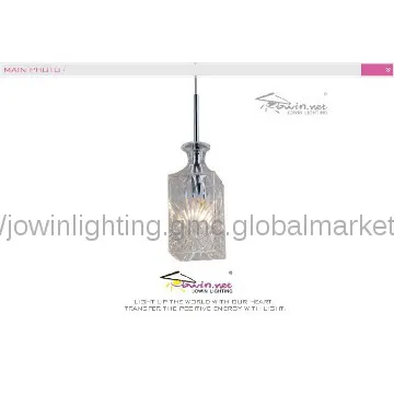 Modern bright glass reading room pendant lighting