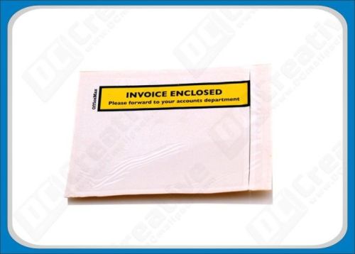 Custom Kraft Document Enclosed Envelope, Self-adhesive Invoice Envelopes C6 / A6