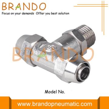 Male Branch Tee Fast Twist Pneumatic Hose Fittings