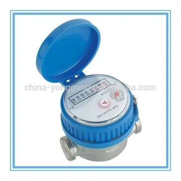 Residential smart single jet dry-dial water meter