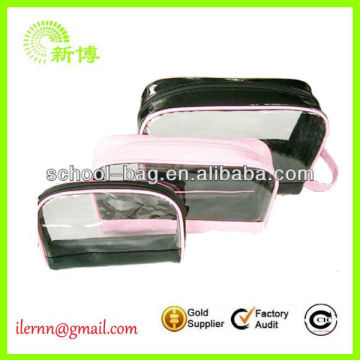 Clear PVC Makeup Bag with Zipper