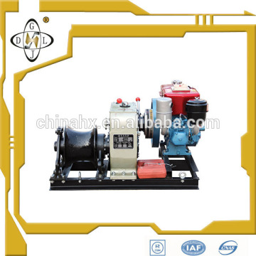 5 Tons Diesel Engine Powered Winch belt drive