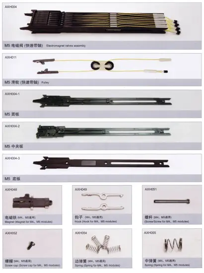 M5 Modules Eletromagnet Valves Assembly