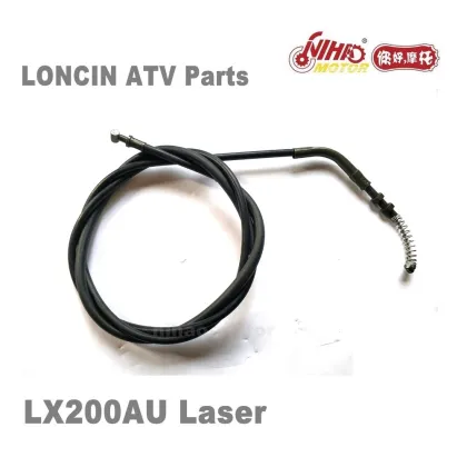 LX-165 LONCIN ATV PARTS Parking brake cable LC162FMK LX200AU 200cc Quad GoKarts Engine Spare For JIANSHE BASHAN RATO KAYO BULL