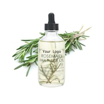 Private Label Essential Oil Natural Rosemary Eucalyptus Lavender Rose Oil Moisturizer Massage Face Body Hair Rose Multi-Use Oil