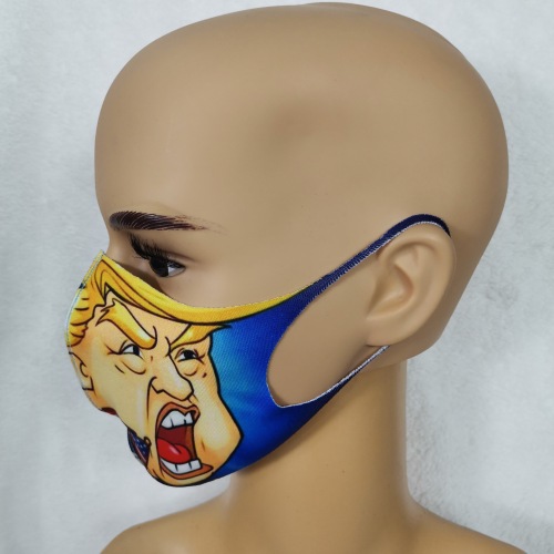syal wajah kustom polyester Donald Trump topeng modis
