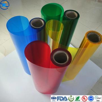 Glossy Clear Colored PVC Pharmaceutical Blistering Package