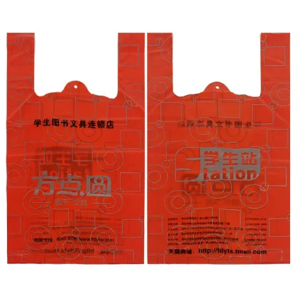 Handle Vest Recycling Plastic Bag
