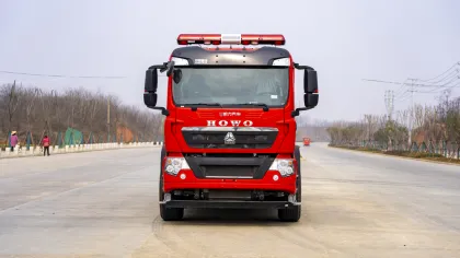 HOWO 18 Ton Foam Fire Fighting Apparatus Truck