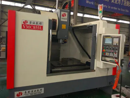 CNC milling machine with tool changer