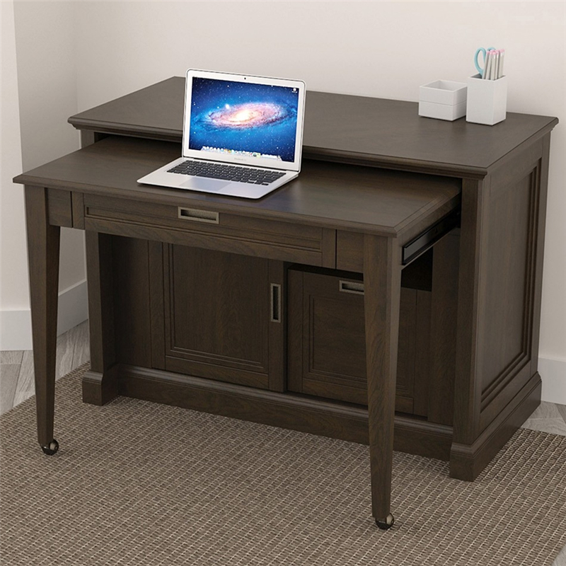 Desk With Roll Out Worksurface