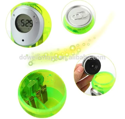 2015 New Creative water power alarm clock,water alarm clock
