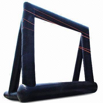 Open Air Cinema Outdoor Backyard Inflatable Screen Movie Screen with Front and Rear Projection