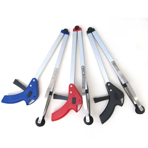 Handicap reacher grabber trash pick up