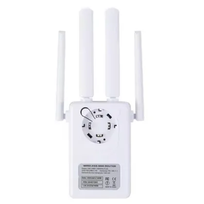 WR09 Network Repeater with Four Antennas: Enhancing Your 300M WiFi Signal with Router Extender Technology