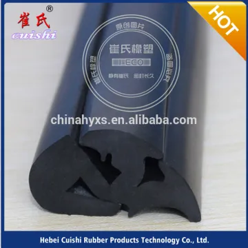 durable extruded car window rubber strip