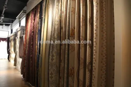 Flame Retardant Blackout Hotel Curtains/ Drapery window curtains