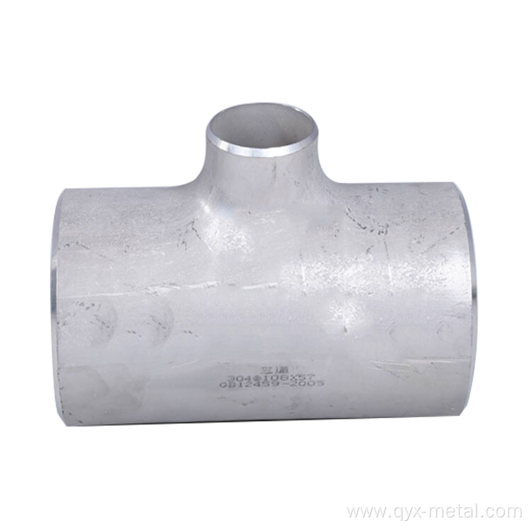 High-Quality GR1 GR2 Titanium Welded Tee Fittings