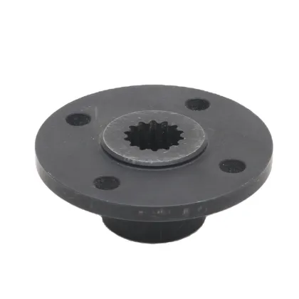 Blackened flange for ductile iron industry