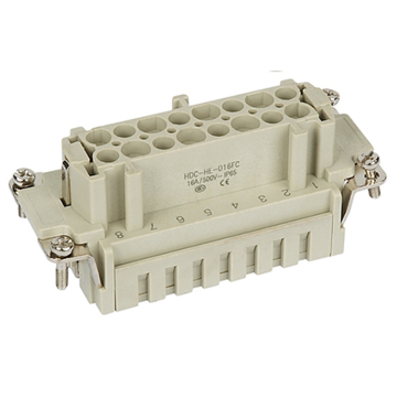 12-16 Pin Heavy Duty Connector Manufacturer for Plastic Injection Molding