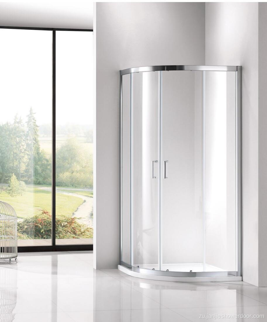 Ukuvalwa kwe-Quadrant Shower ngamaphaneli eminyango emibili