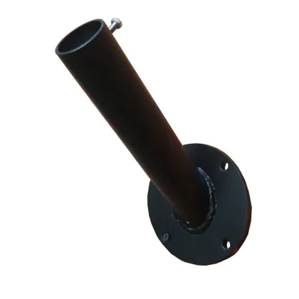 High Quality Black Metal Outdoor Flag Bracket Holder